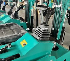 AGT 1 TON MINI EXCAVATOR WITH PILOT SYSTEM, 13.5HP RATO ENGINE