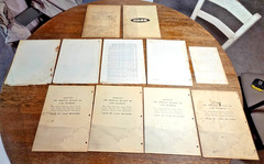 Vintage 1950s J.I. Case Parts Catalogs Planters Balers Rakes Lot of 11