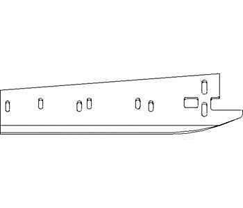 Plate 86978032 fits Case 2206 2208 2212 240630 240636 240638 240670