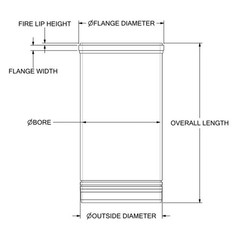4919951 REPAIR SLEEVE – SEMI FINISHED Suitable For Cummins®