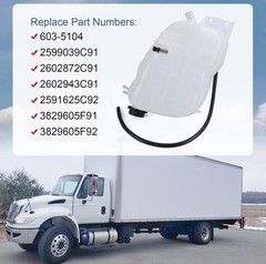 Engine Coolant Reservoir 603-5104 for 2002-2016 International Harvesters