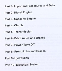 Massey Ferguson Mf 245 Tractor Service Repair Manual Technical Shop Book New