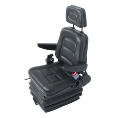 Suspension Tractor & Forklift Seat Armrest Safety Belt Adjustable Backrest