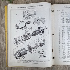 Old Massey-Harris 30 & 30K Tractors Repair Parts Book