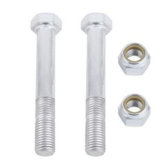 1 Pair Excavator Bucket Pins 25mm Bolts & Nuts Kit for mini Excavator Attachment
