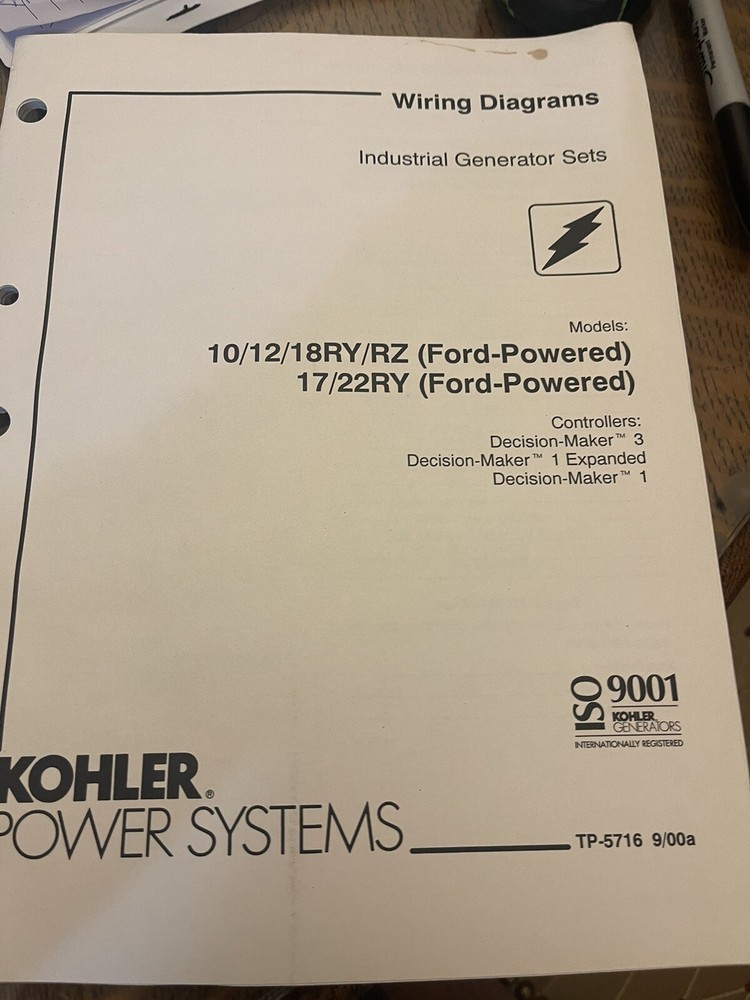 Kohler Power Systems Wiring Diagram Industrial Generator Sets