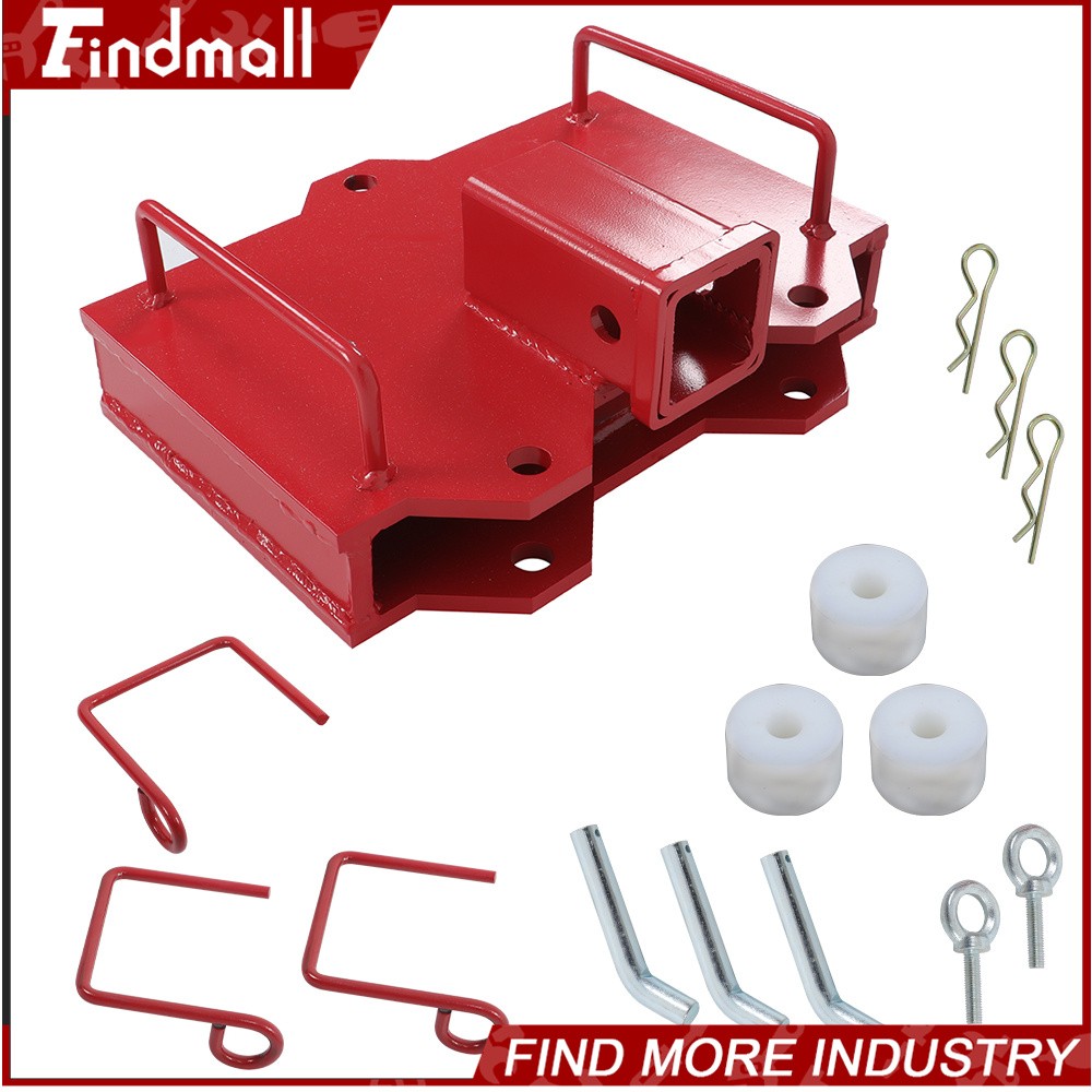 Findmall 2″ Forklift Hitch Adapter Dual Pallet Trailer Hitch Receiver 6500LBS