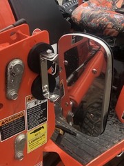 High Quality! MAGNET MIRRORS Tractor/Skidsteer RUBBER COATED STAINLESS STEEL