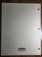 Woods MC72 I-1 MC72-1 Cadet C72 Rotary Cutter Mower Owner Operator’s Manual 7/89