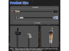 Oxygen Sensor 4PCS Compatible with 2011-2014 Ford F150 F-150 5.0L 6.2L 234-5113