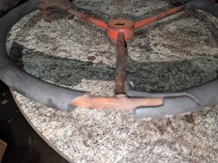 Early Allis Chalmers B Tractor Steering Wheel Part
