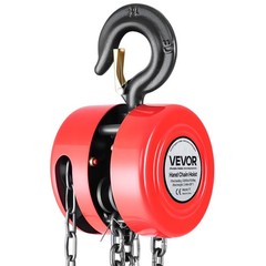 Hand Chain Hoist,1 Ton 2200 lbs Capacity,Manual Chain Block w/Upgrade G70 Galvan
