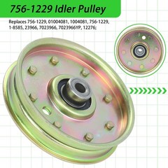 NICHEFLAG 2 Pack 756-1229 Idler Pulley Replaces 756-3005 A14 2×756-1229