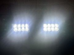 4x LED Headlight Tail Exterior Light Kit For Bobcat Skid Steer Loader