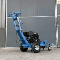 420CC 15HP Stump Grinder Electric Start Tow Bar 9 Teeth Tree Remover FREE SHIP
