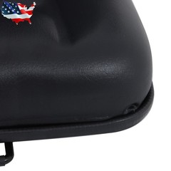 Adjustable Backrest Lawn Mower Tractor Seat Forklift Excavator Seat w/ Armrests