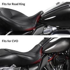 Hammock Passenger Seat Fits Touring Road King FLHR 09-23