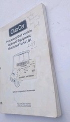 Club Car Golf Cart Vehicle Equipment Parts Manual Precedent ORIGINAL!