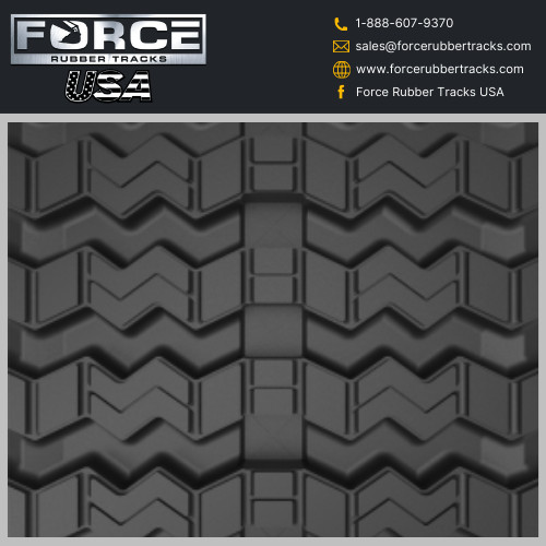 16″ Zig Zag Rubber Tracks 400X86X52 Fits T630, T650, SVL65, SVL75 FREE SHIPPING