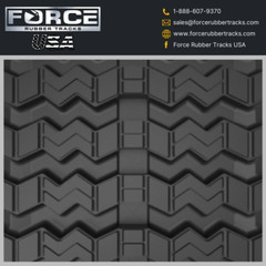 16″ Zig Zag Rubber Tracks 400X86X52 Fits T630, T650, SVL65, SVL75 FREE SHIPPING