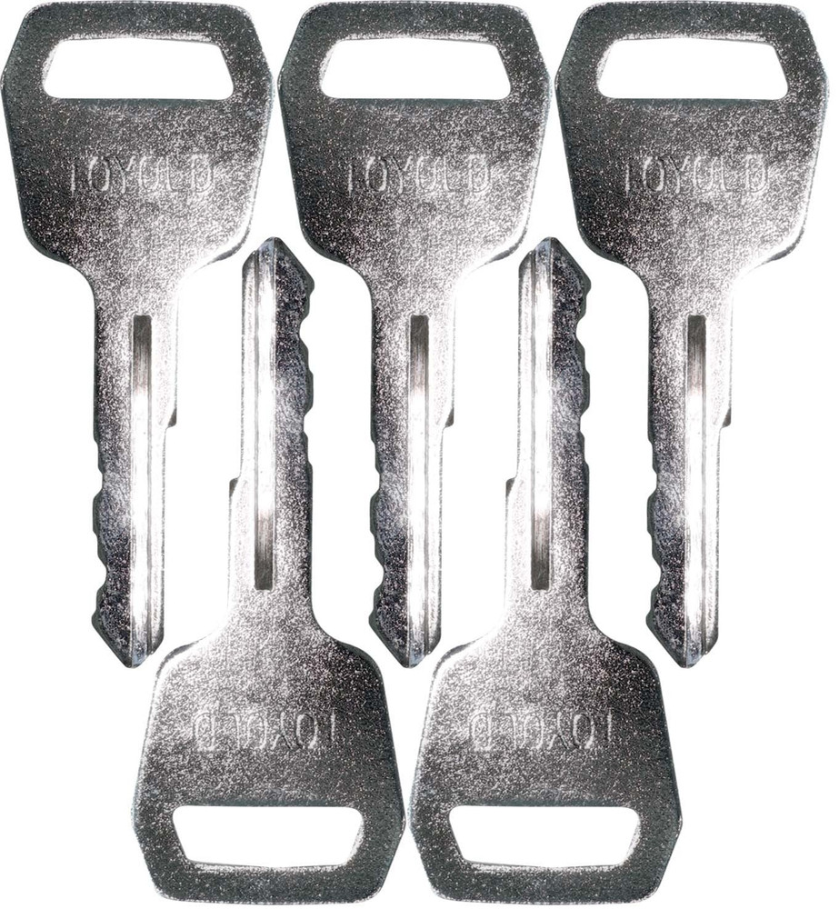Fits #25 (TOYOLD) Toyota Forklift (Old) Key *5 Pack*