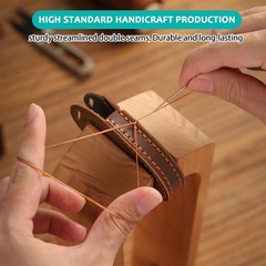MILD EAST Leather Key Fob Cover for 2023 2024 2025 Hyundai Ioniq 6 Grandeur G…
