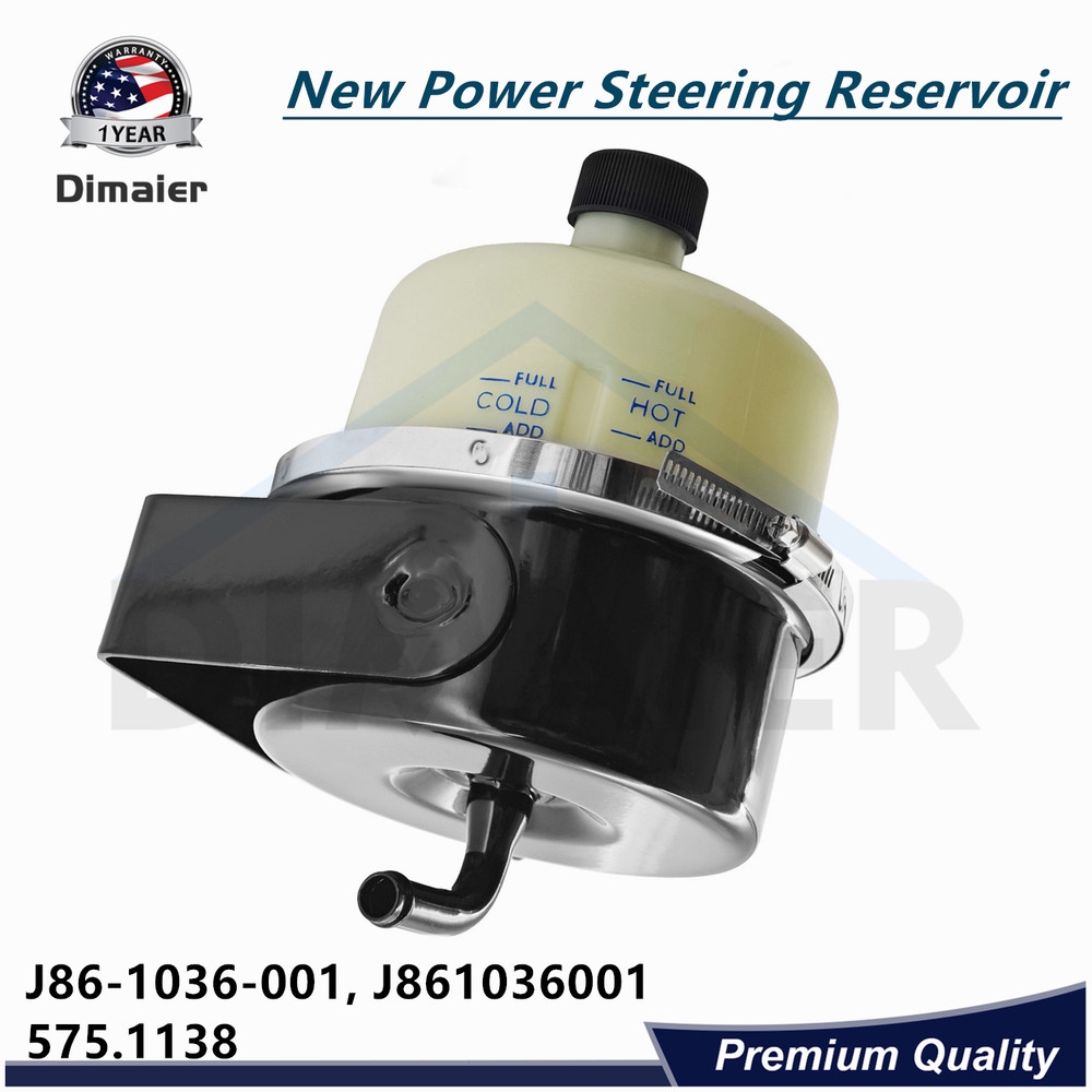 Power Steering Reservoir For Peterbilt Part# J86-1036-001, J861036001, 575.1138