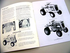 International Cub Cadet 71 102 122 123 Tractor Operators Owners Manual Ih