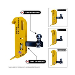 HitchLok Skid Hitch Attachment for Skidsteer, Tractor 5,000/20,000lb Capacity…