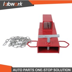 Labwork 2″ Clamp On Forklift Hitch Receiver Pallet Fork Trailer Towing Adapter