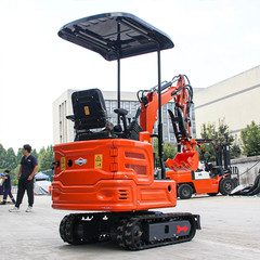 Mini Excavator 2000lb 13.5HP Briggs & Stratton Engine Micro Crawler Digger