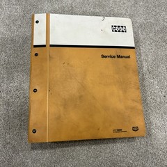 Case 1835B Uni-Loader Skid Steer Service Manual Binder OEM JI Case 1986 revised