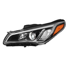 Halogen Headlight Assembly 2015-2017 Sonata Driver Side w/o LED DRL HY2502183