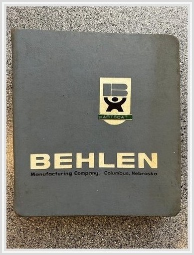 Behlen Mfg 1971 Sales Price Manual Partscat Nebraska Ag Buildings Steel