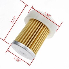 2 Packs Fuel Filter w/ O-Rings 6A320-59930 for Kubota RTV900 RTV-X900 RTVX1100CW