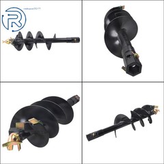 12 inch x 48 inch Fab Auger Bit 2 – inch Hex Collar Skid Steer Attachment Part