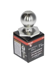 Bulldog Interlock 1-7/8” Trailer Hitch Ball 3500 lb Zinc 1” Shank Diam 2” Long