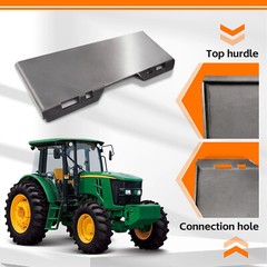 5/16″ Thick Steel Skid Steer Mount Plate Adapter Loader Quick Tach Attachment