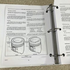 4500 Ford Tractor Technical Service Shop Repair Manual HUGE 948pgs COLOR charts