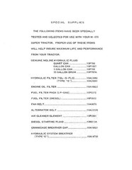 SUPER M670 TRACTOR OPERATOR INSTR MAINT MANUAL FITS MINNEEAPOLIS-MOLINE S-458