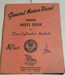 GM GENERAL MOTORS DIESEL SERIES 71 PARTS BOOK