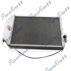 For John Deere 4440 Tractor Full Aluminum Radiator AR79501 RE21897 Fongoff.