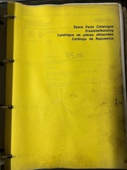 BOMAG BW 120 AD Roller Spare Parts Catalog Manual English S/N 10117002/001