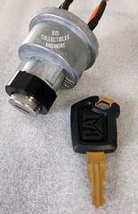 CATERPILLAR CAT KEY START SWITCH 4678535, 467-8535 WITH CAT KEY 5P-8500
