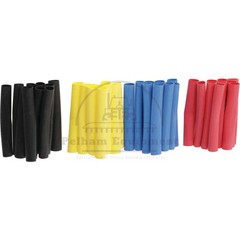 Heat Shrink Tubing Kit 8-2mm 40mm Black Yellow Red Blue Refill Pack