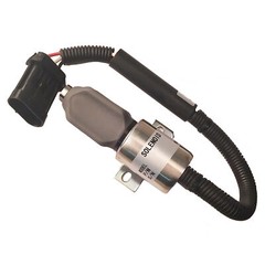 12V Shut Down Solenoid 1753ES-12E6UC4B1S1CC43 for Kubota 1A 62.2mm Engine