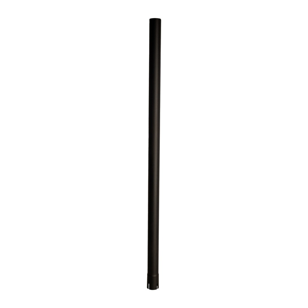 Exhaust Stack Pipe Replacement for UNIVERSAL – 2″ X 48″, Straight Black