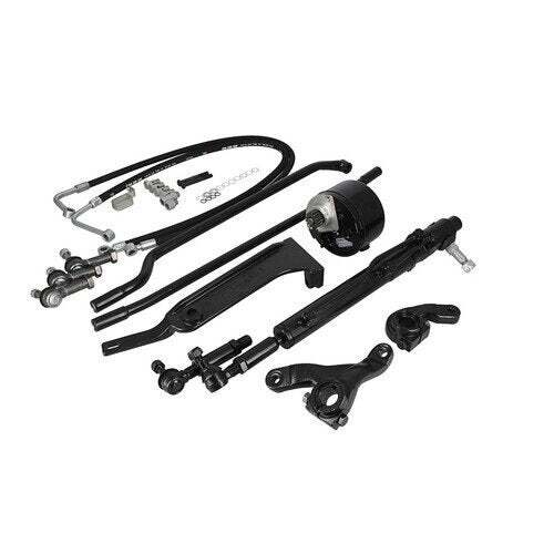 Straight Adjustable Front Center Axle Power Steering Kit fits Massey Ferguson