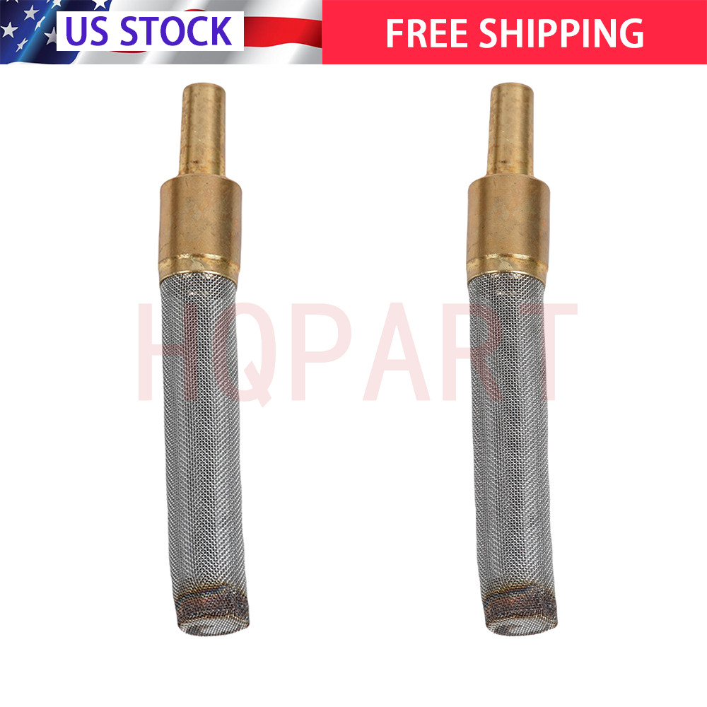 2Pack Tank Fuel Screen For International Tractor Stem Sediment Bowl Strainer