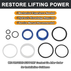 Fix Hydraulic Leak Seal Kit 104-6267 for Toro Dingo TX420 TX425 Lift Cylinder